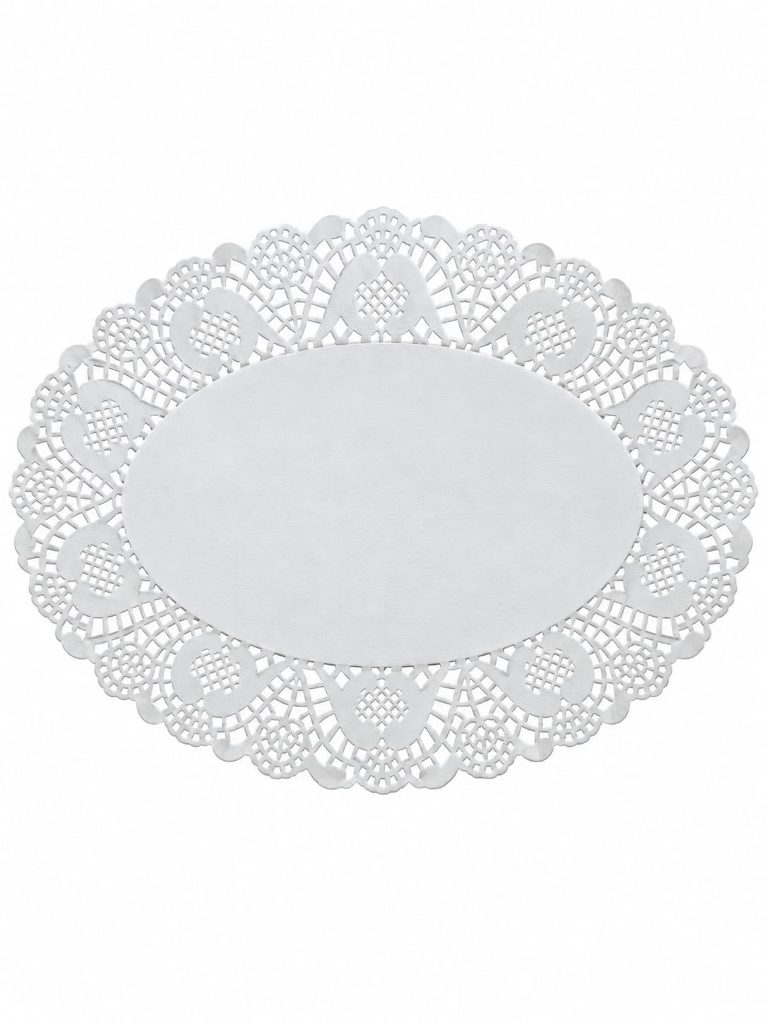 26 x 35 cm Oval Dantel Kağıt 100'lü Paket